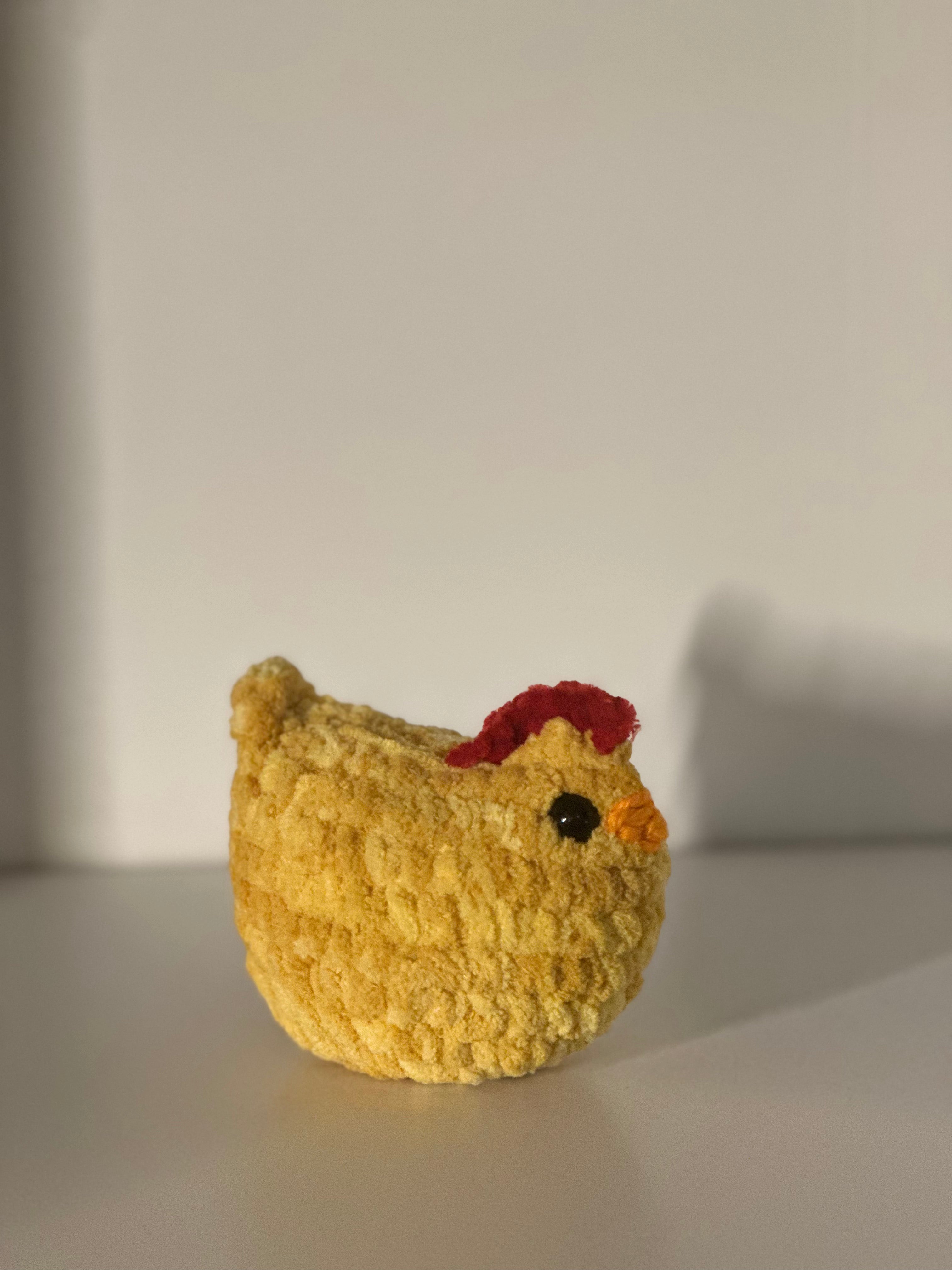 Plush Chickens - Custom Sizes & Colors Available