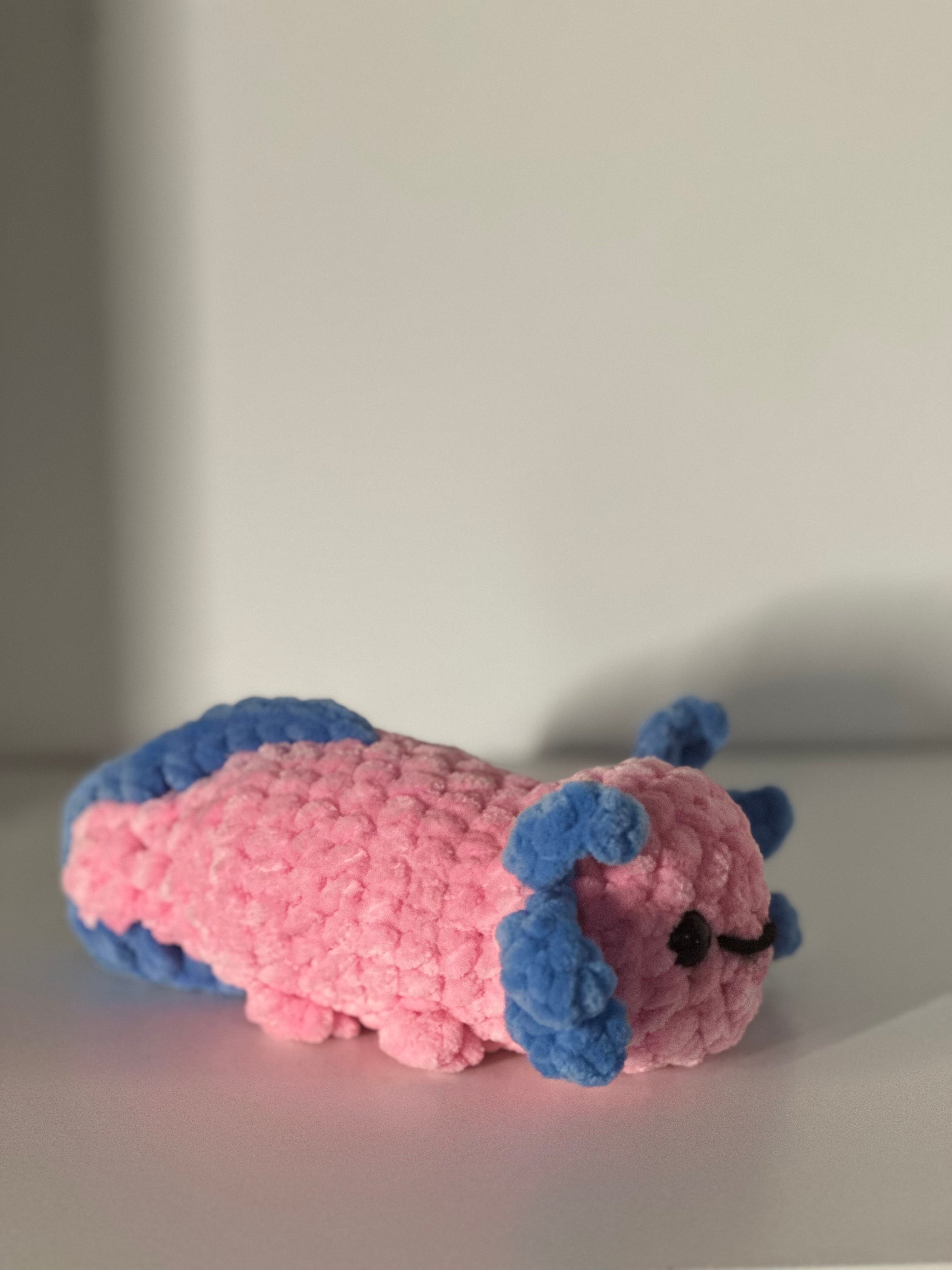 Medium Axolotl Plush - Custom Colors & Sizes Available