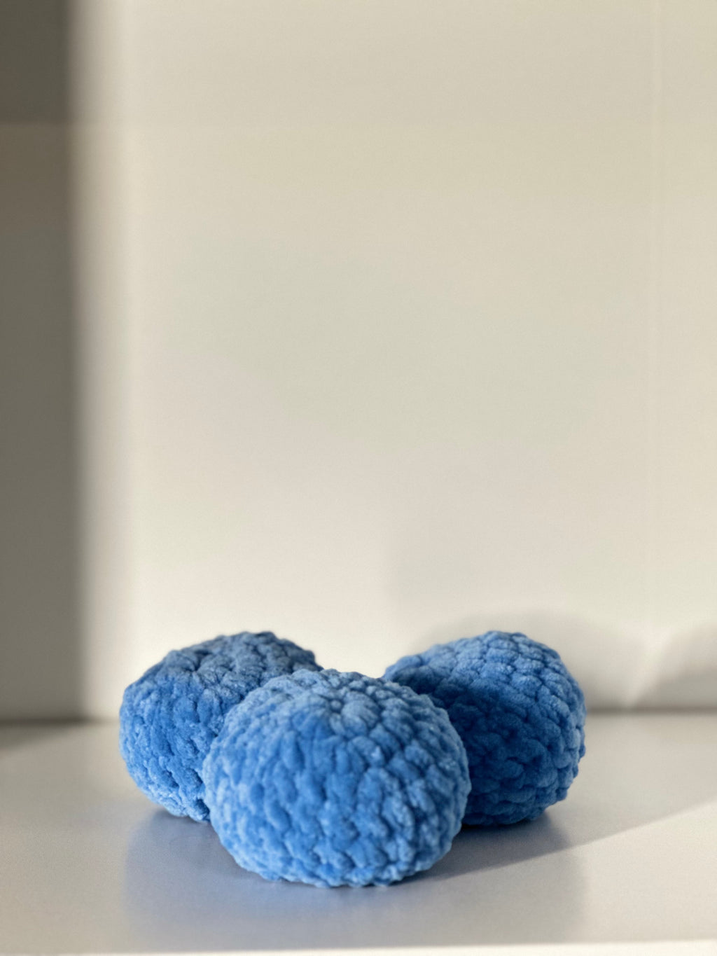 Plush Yarn Stress Balls - Handmade Sensory Fidget