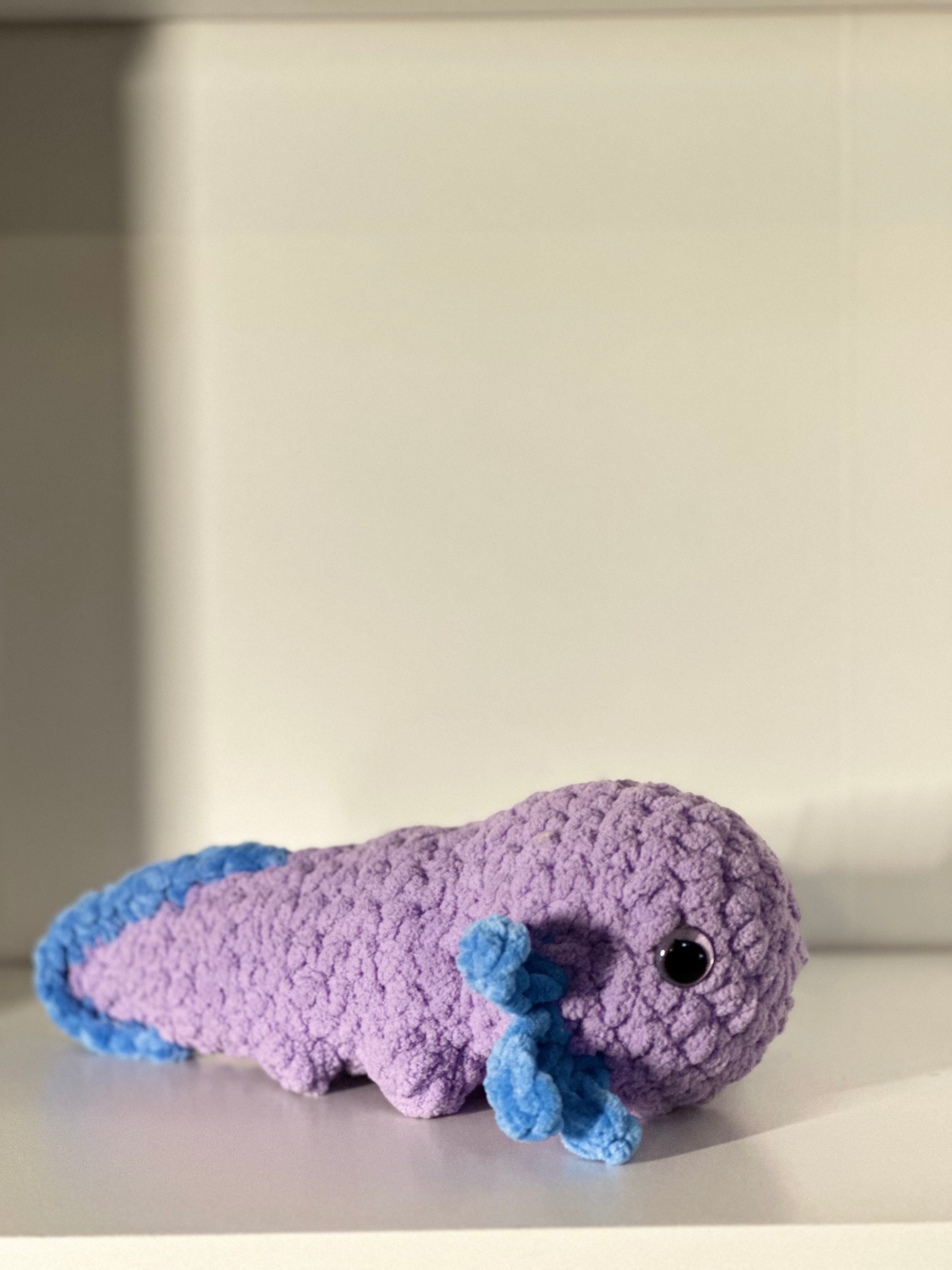 Small Axolotl Plush Friend - Mini Amigurumi