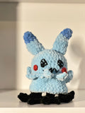 Blue Mimikyu Plushie - Shiny Variant Amigurumi