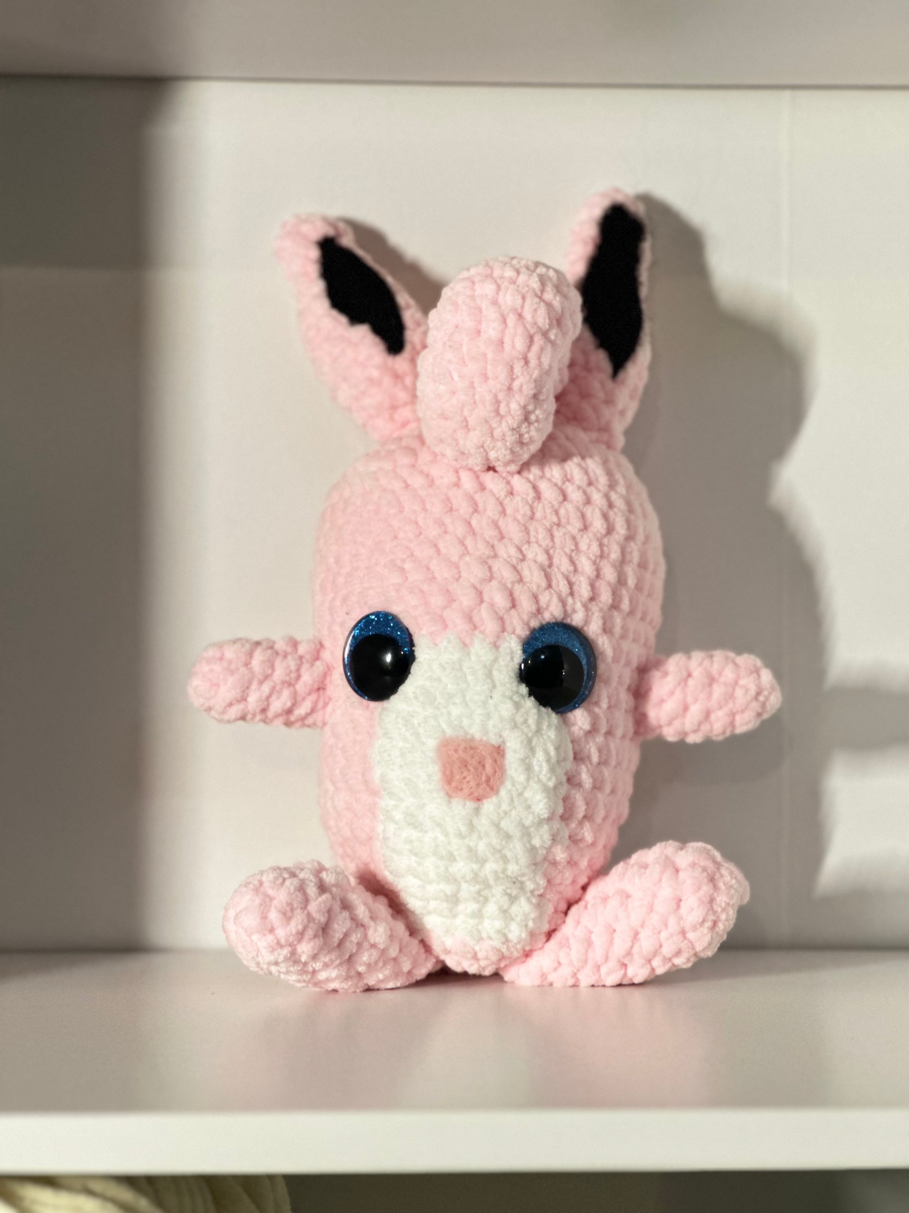 Wiggy Long Puff Amigurumi Comic Con Quality Handmade Crochet Amigurumi