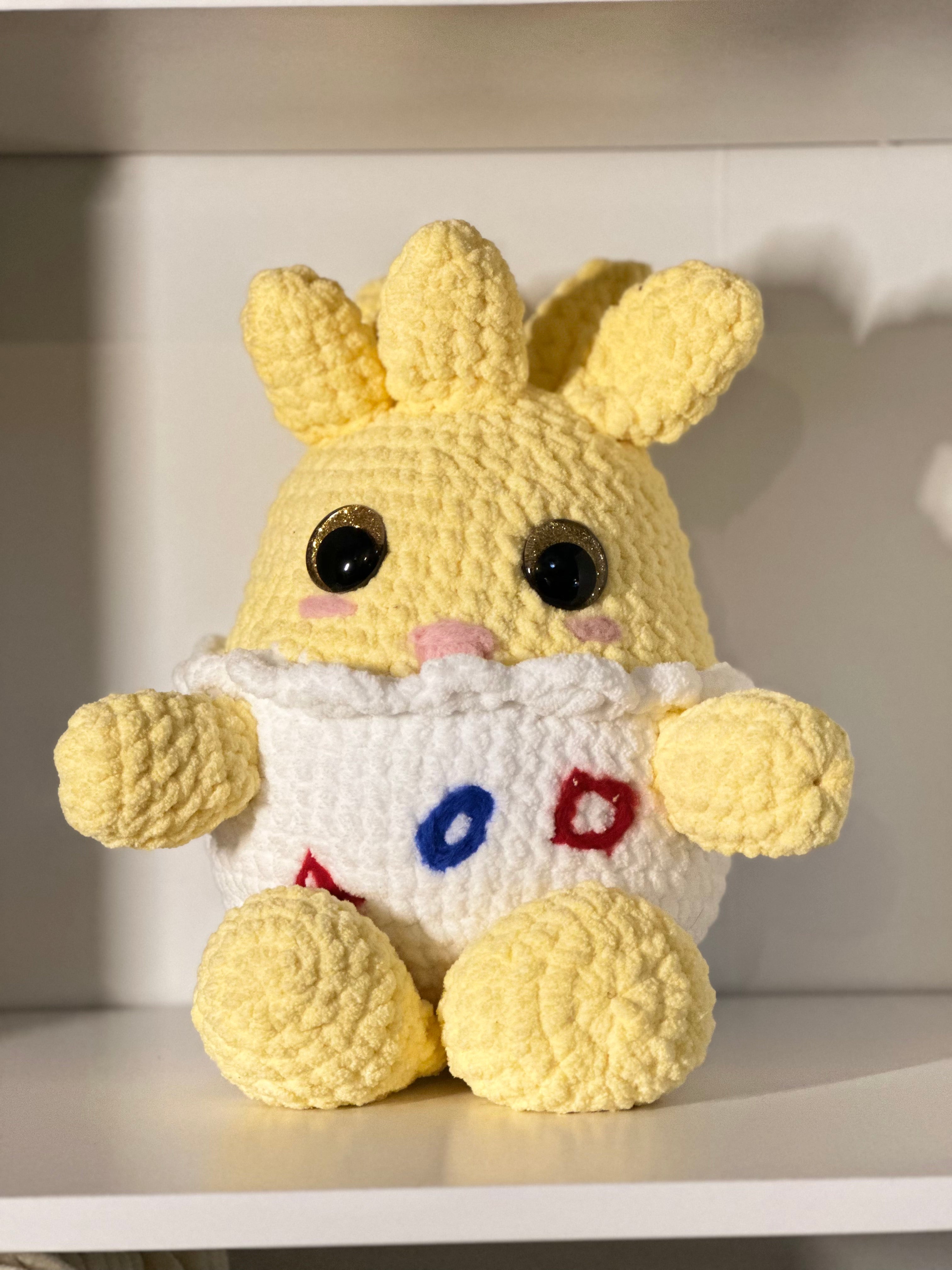 Zogepi-Inspired Plush - 13 Inch Comic Con Favorite Handmade Crochet