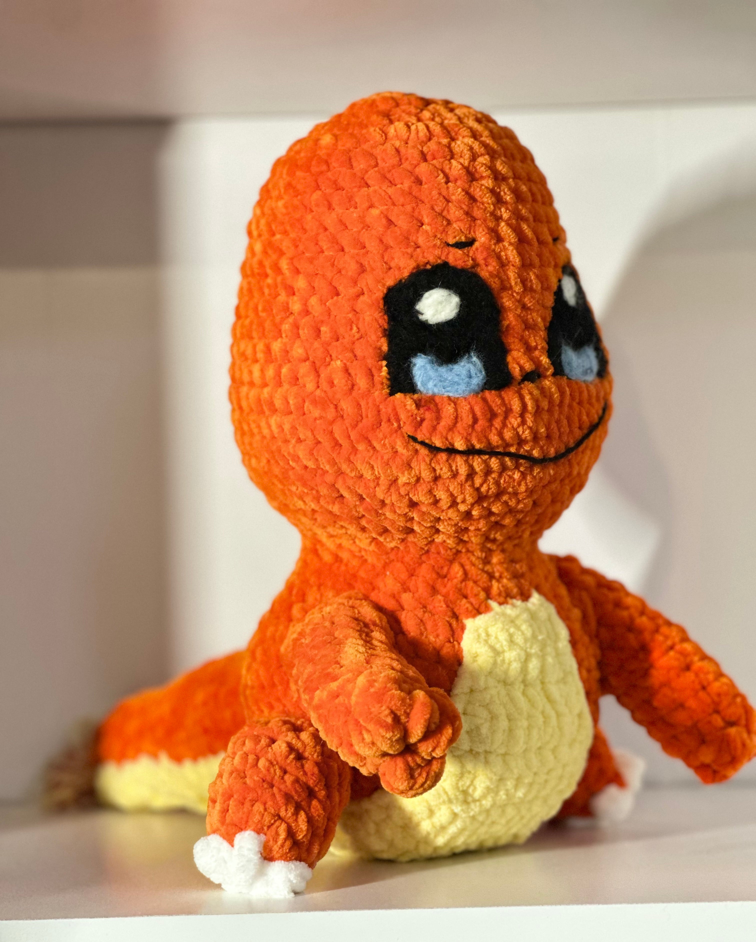 Charlille- Baby dragon inspired plush 13 inch