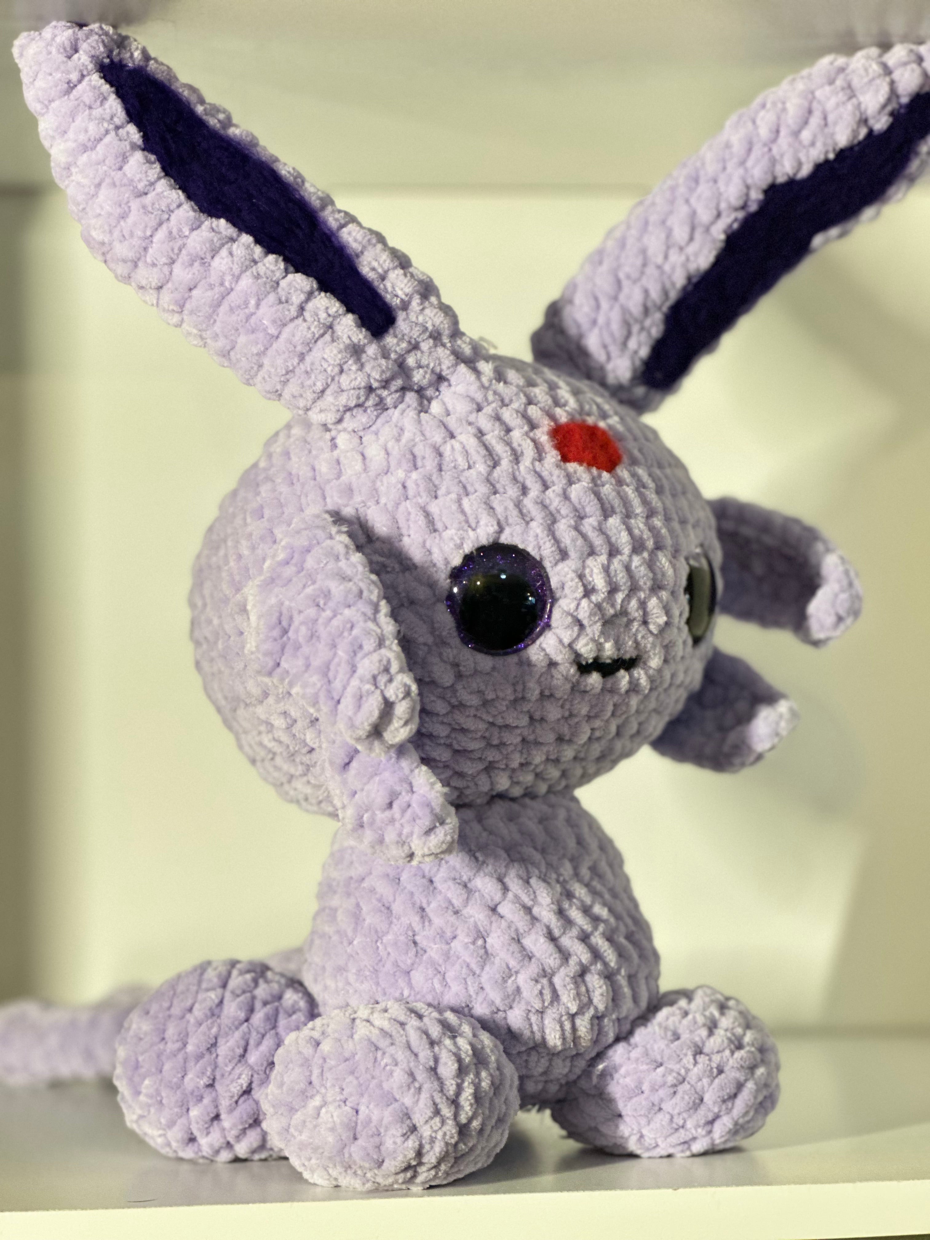 Espeon Plush - Premium Sun Pokémon Amigurumi